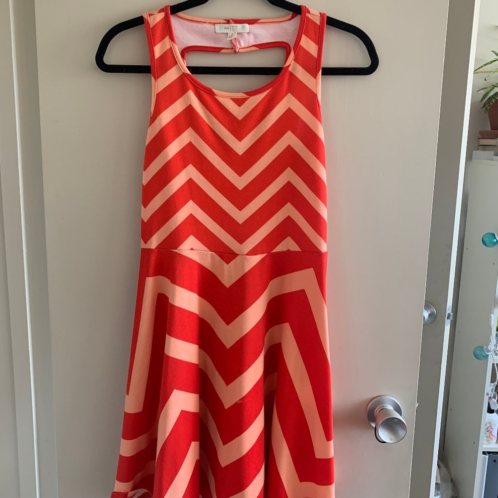 Love Fire, Fit and Flare dress